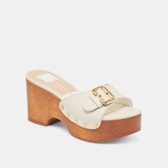 Dolce Vita SHOES | YALAH HEELS OFF WHITE LEATHER
 – Dolce Vita
