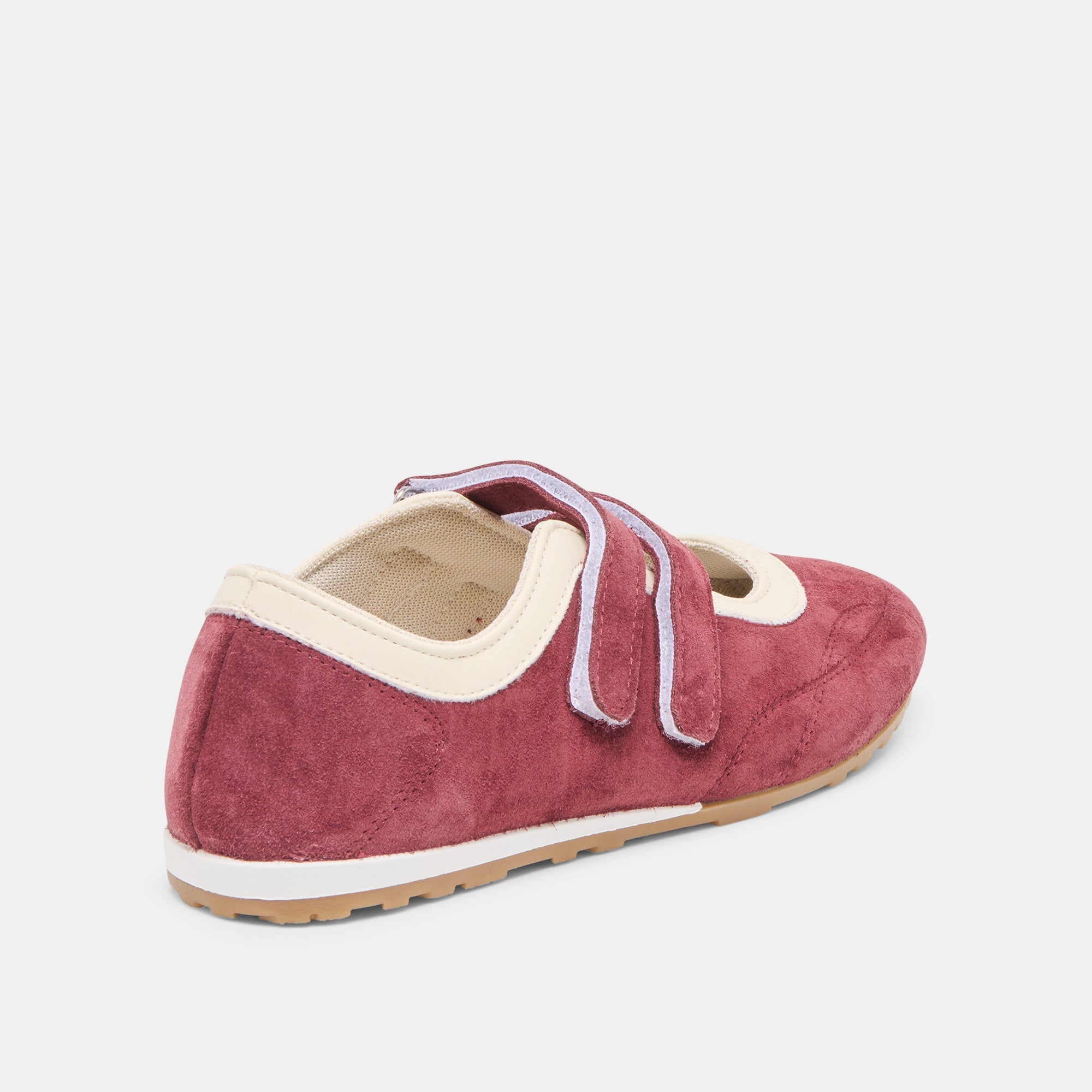 Dolce Vita SHOES | Swan Burgundy Suede Sneakers