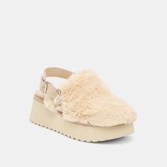 Dolce Vita SHOES | Lansy Natural Plush Flats