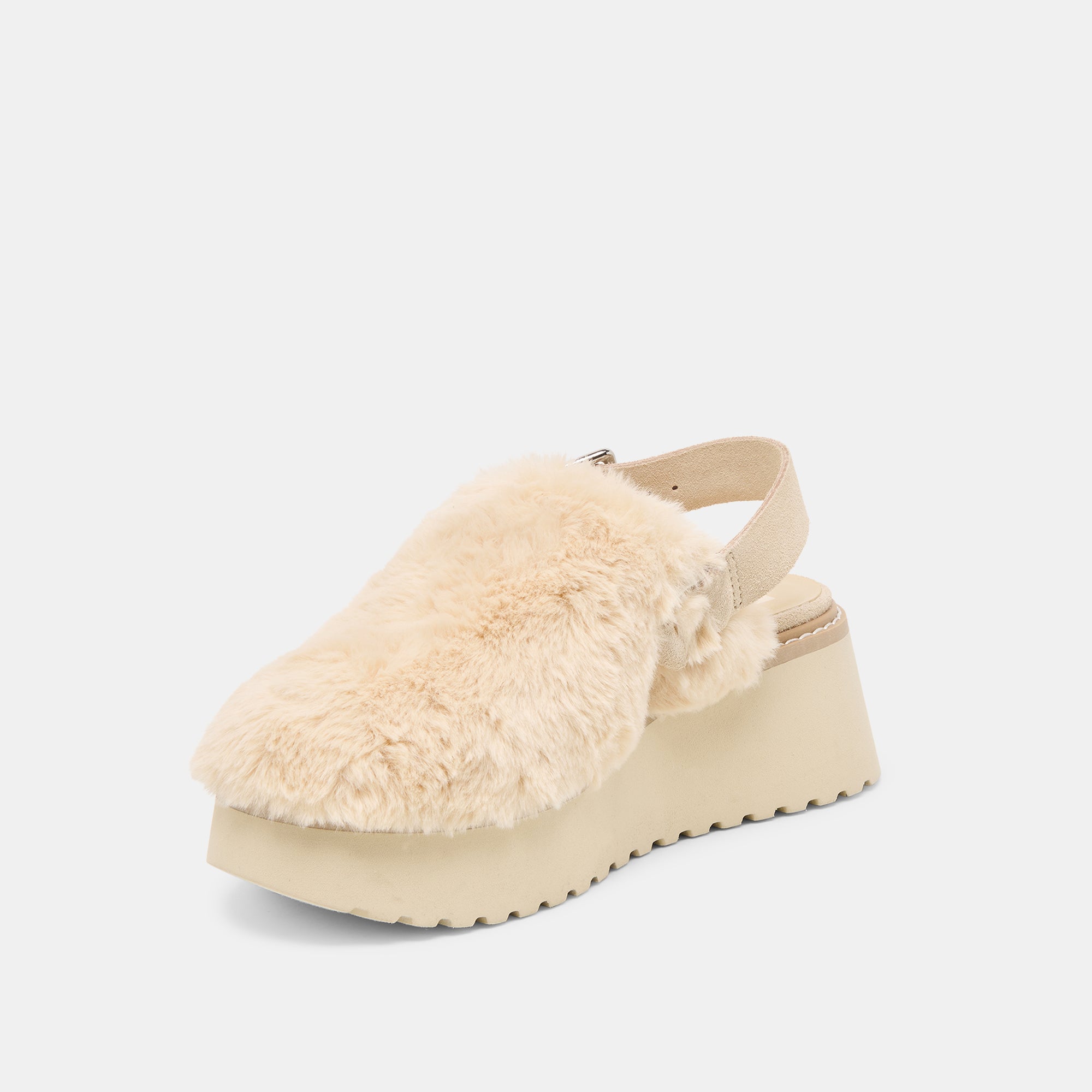Dolce Vita SHOES | Lansy Natural Plush Flats