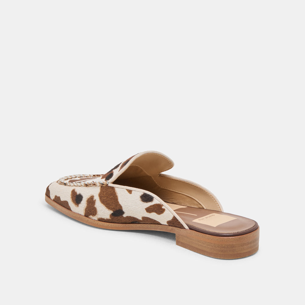 Dolce Vita SHOES | Bradly Cocoa Taurus Calf Hair Flats