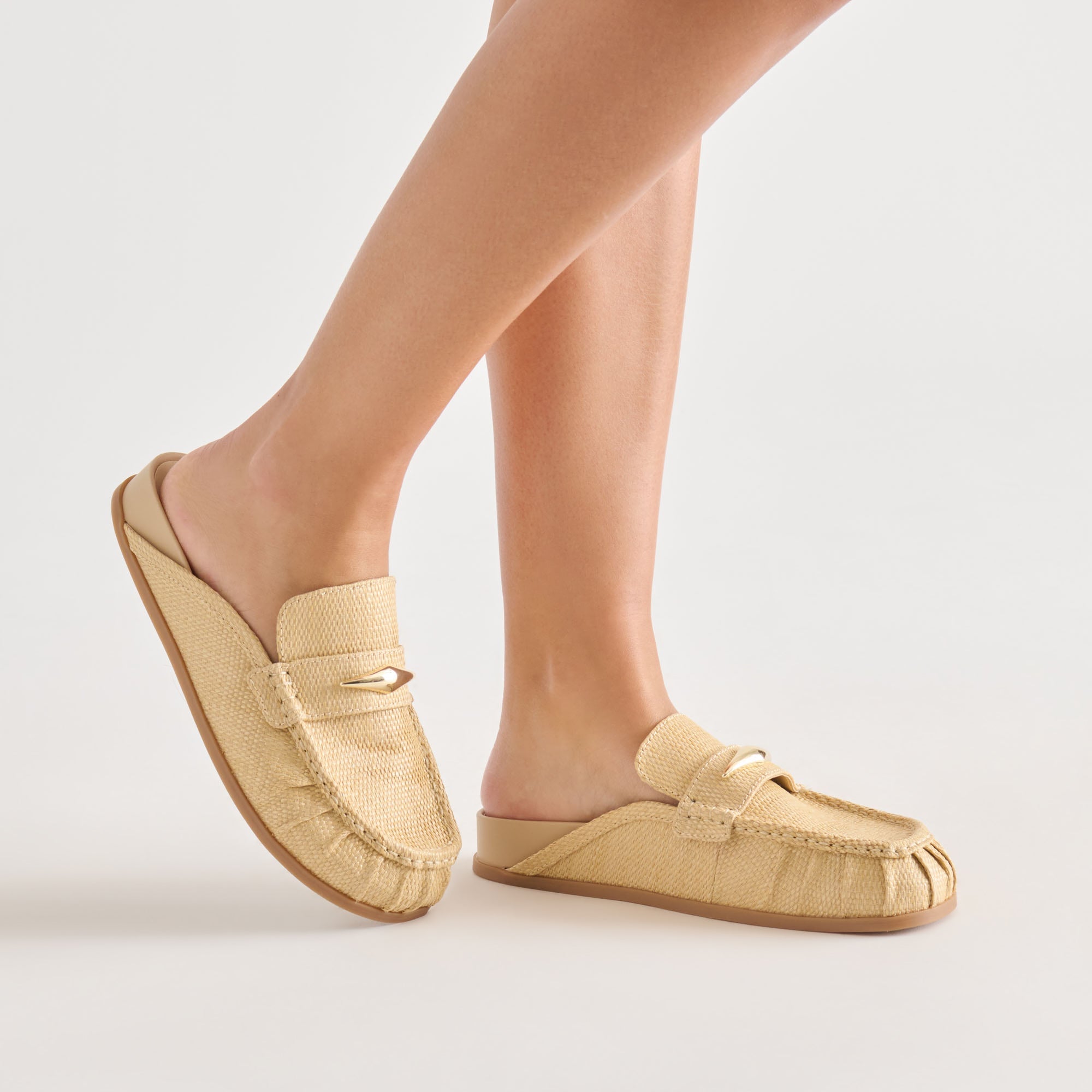 Dolce Vita SHOES | Jodero Lt Natural Raffia Flats