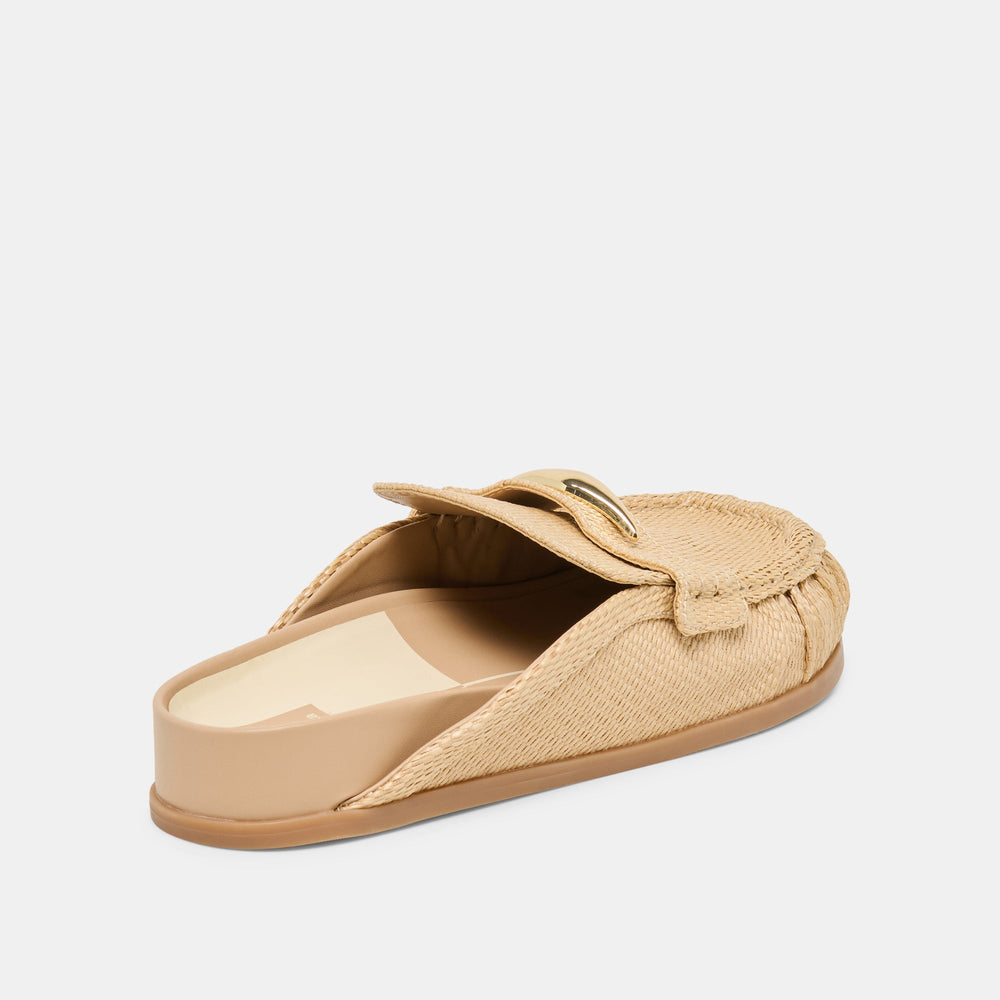 Dolce Vita SHOES | Jodero Lt Natural Raffia Flats