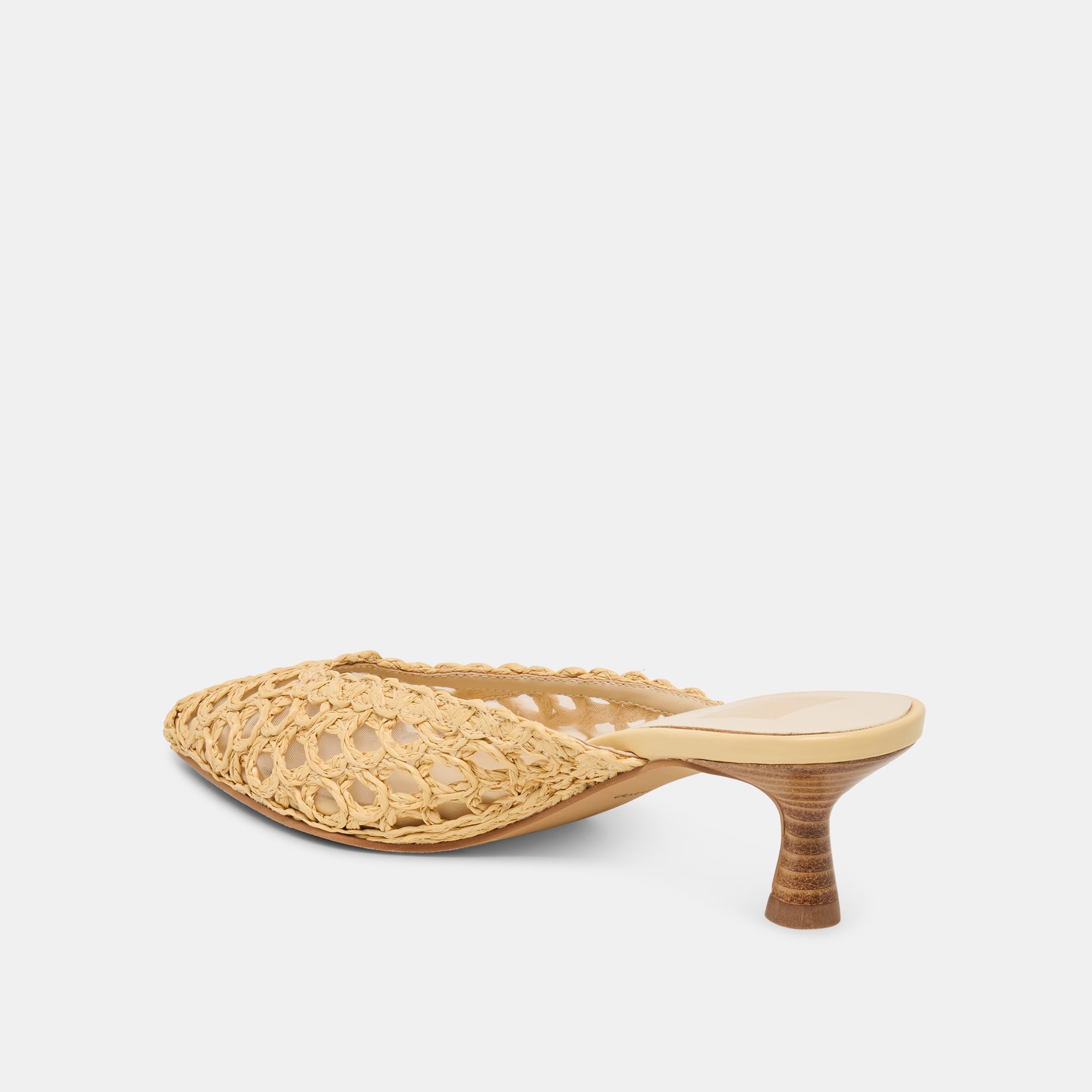 Dolce Vita SHOES | Cleo Loop Natural Raffia Heels
