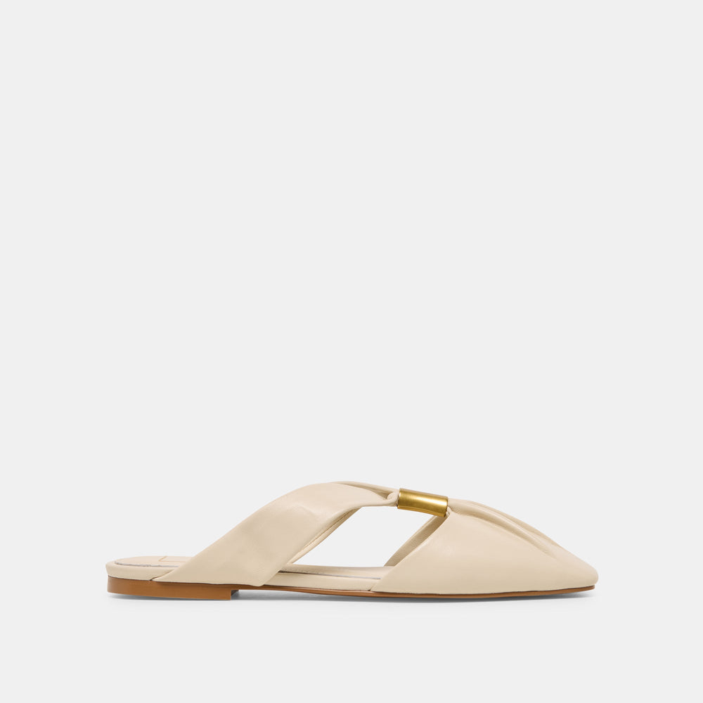 Dolce Vita SHOES | Franey White Leather Flats