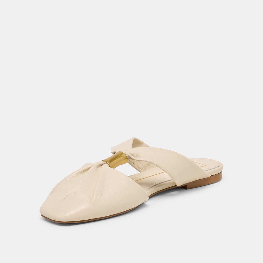 Dolce Vita SHOES | Franey White Leather Flats