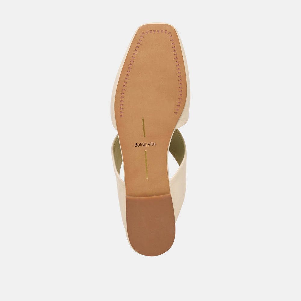 Dolce Vita SHOES | Franey White Leather Flats