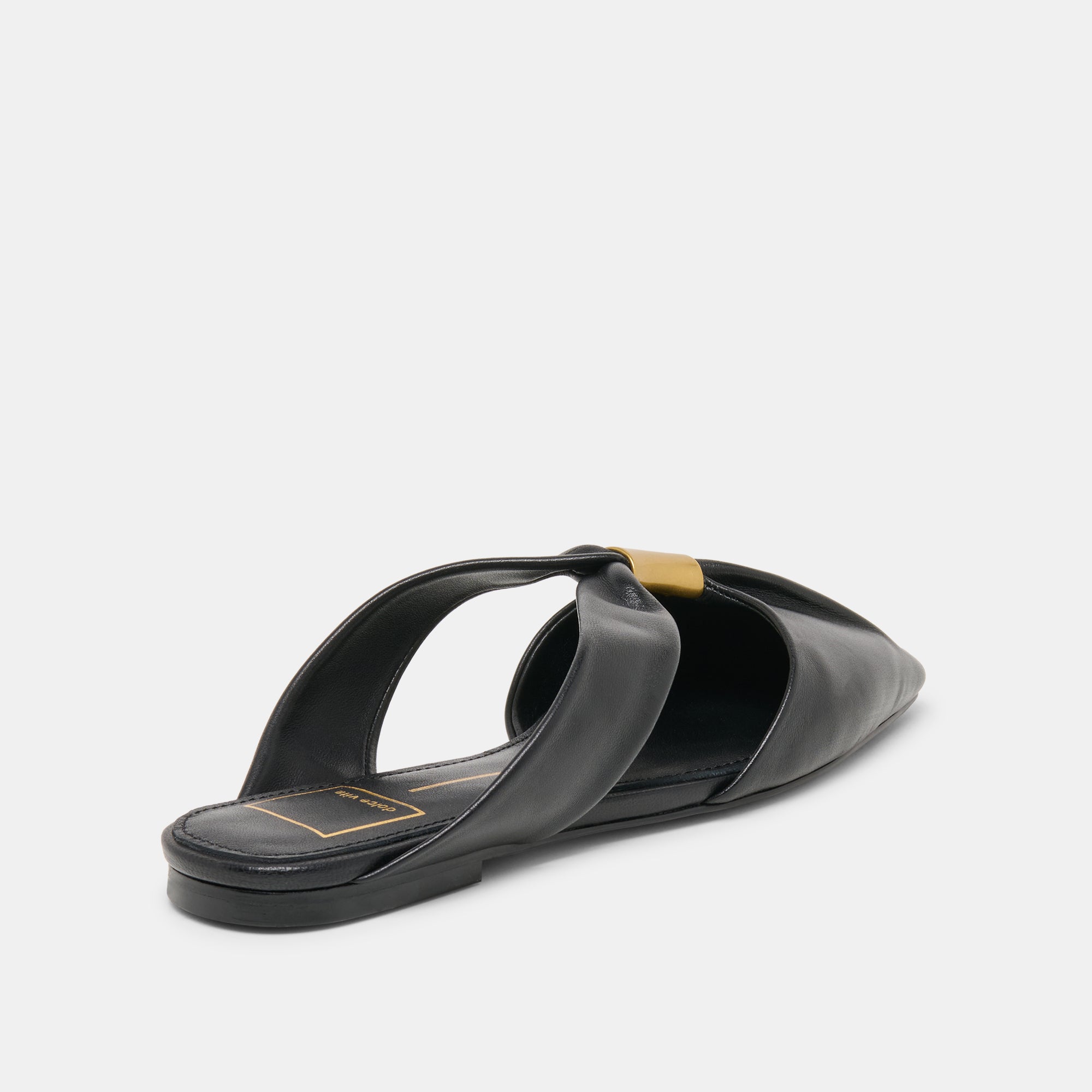 Dolce Vita SHOES | Franey Black Leather Flats