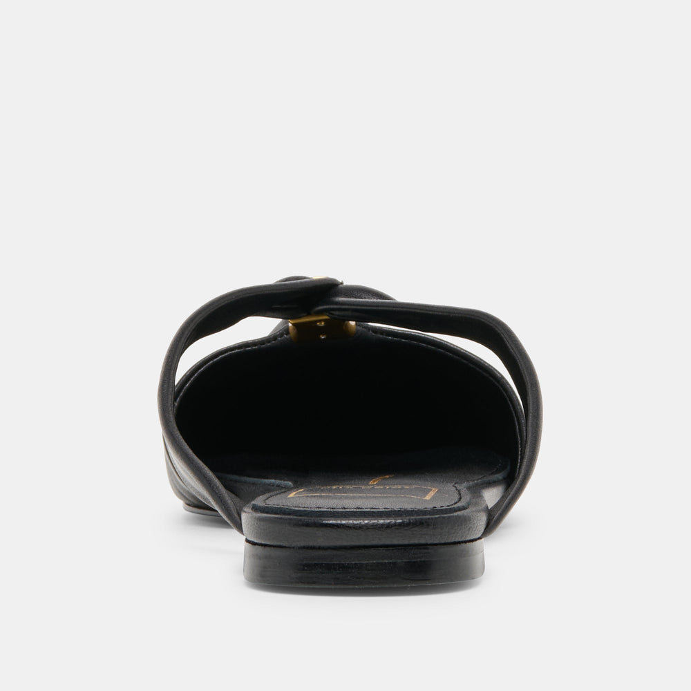 Dolce Vita SHOES | Franey Black Leather Flats