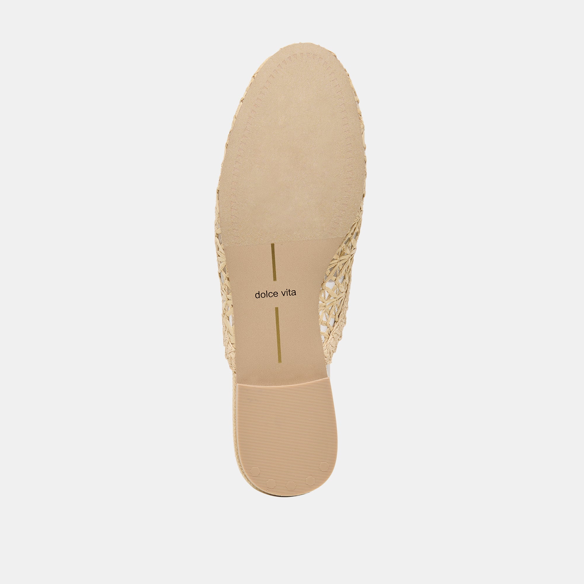 Dolce Vita SHOES | Kirt Lt Natural Cross Hatch Raffia Flats