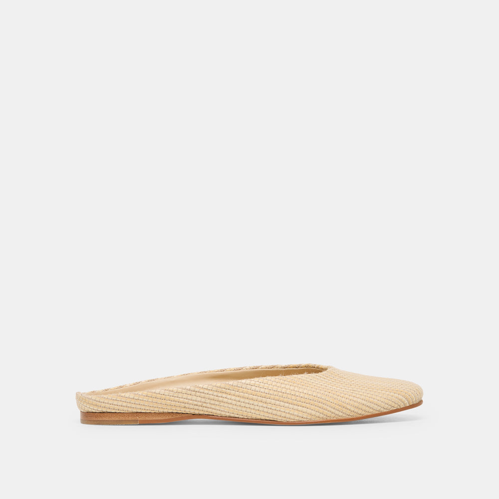 Dolce Vita SHOES | Eila Lt Natural Raffia Flats