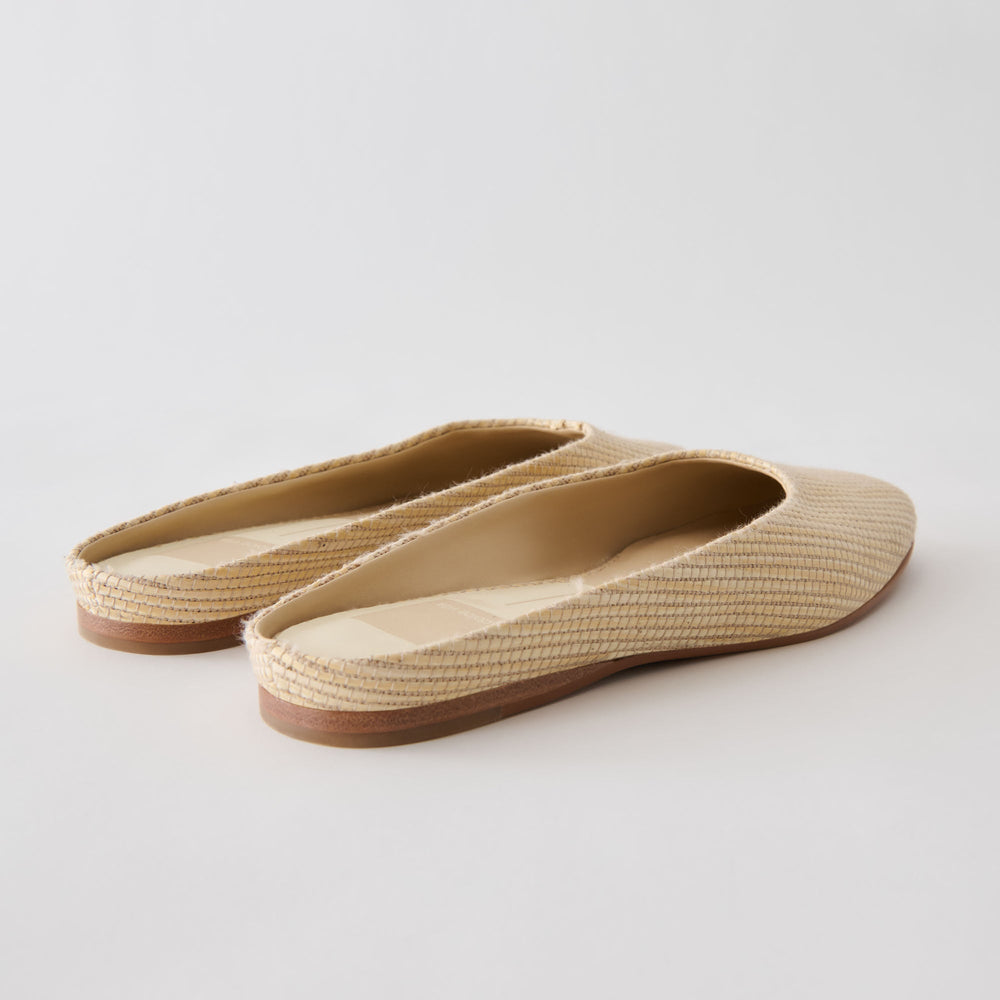 Dolce Vita SHOES | Eila Lt Natural Raffia Flats