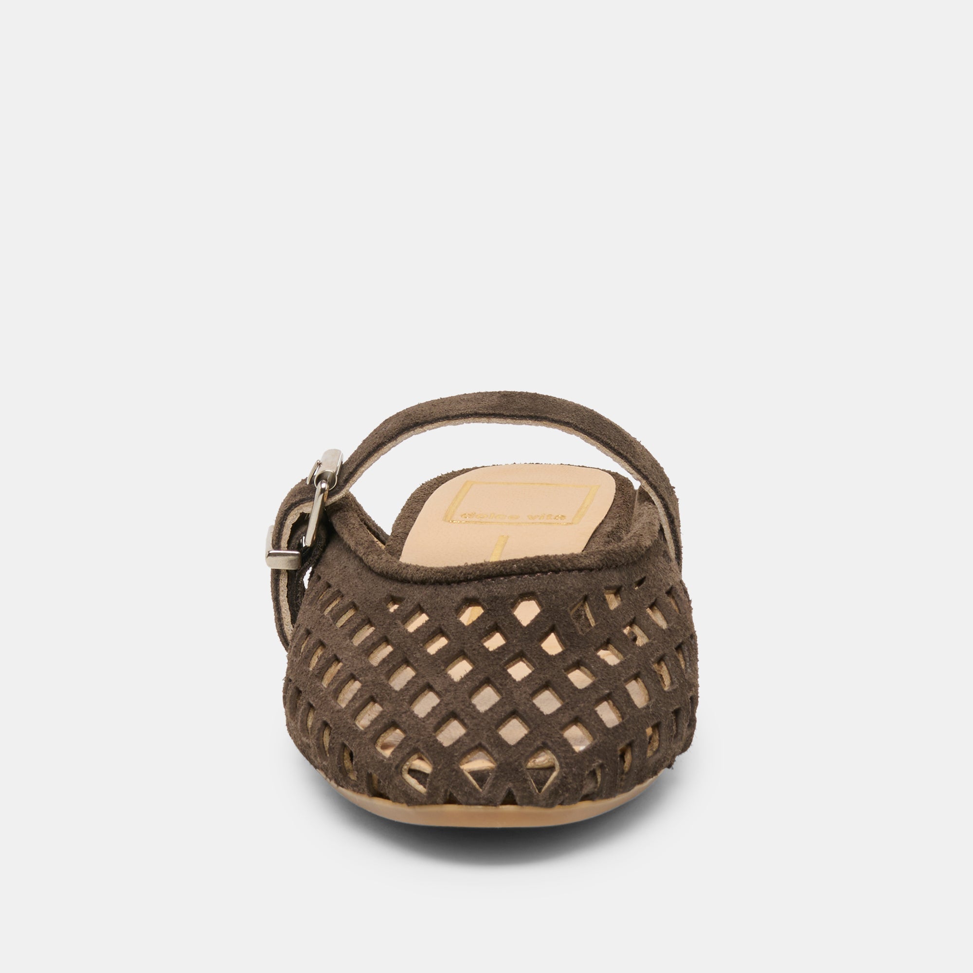 Dolce Vita SHOES | Mirian Dk Brown Suede Flats