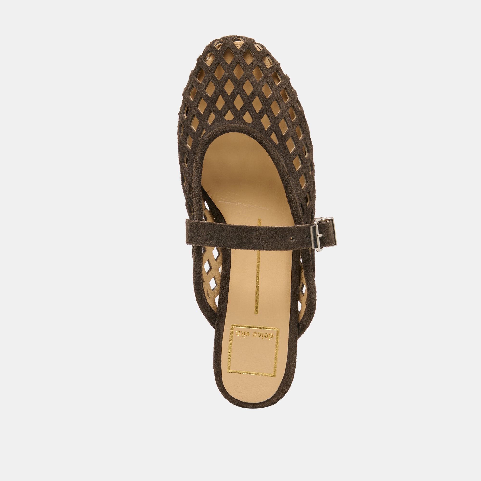 Dolce Vita SHOES | Mirian Dk Brown Suede Flats