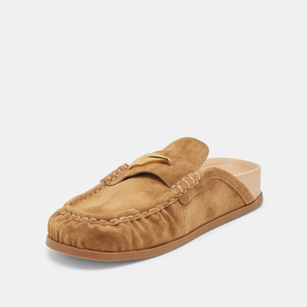 Dolce Vita SHOES | Jodero Lt Brown Suede Flats