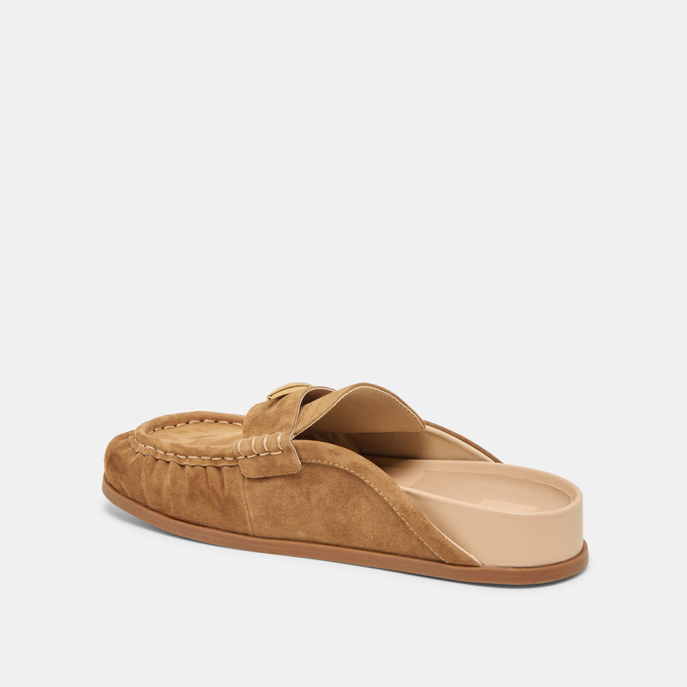 Dolce Vita SHOES | Jodero Lt Brown Suede Flats