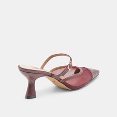 Dolce Vita SHOES | Loyd Burgundy Mesh Heels