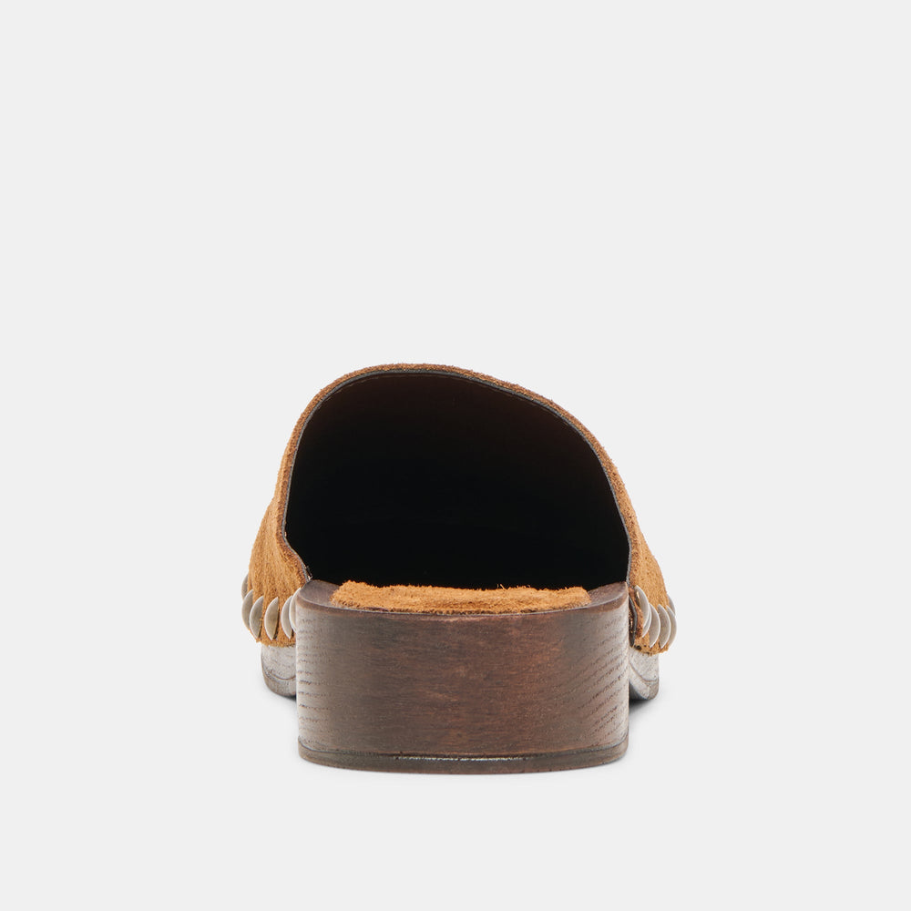 Dolce Vita SHOES | Alanis Chestnut Suede Flats