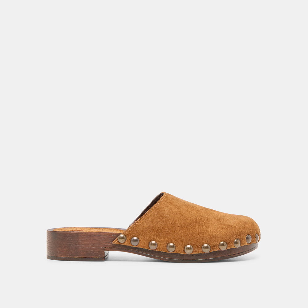 Dolce Vita SHOES | Alanis Chestnut Suede Flats