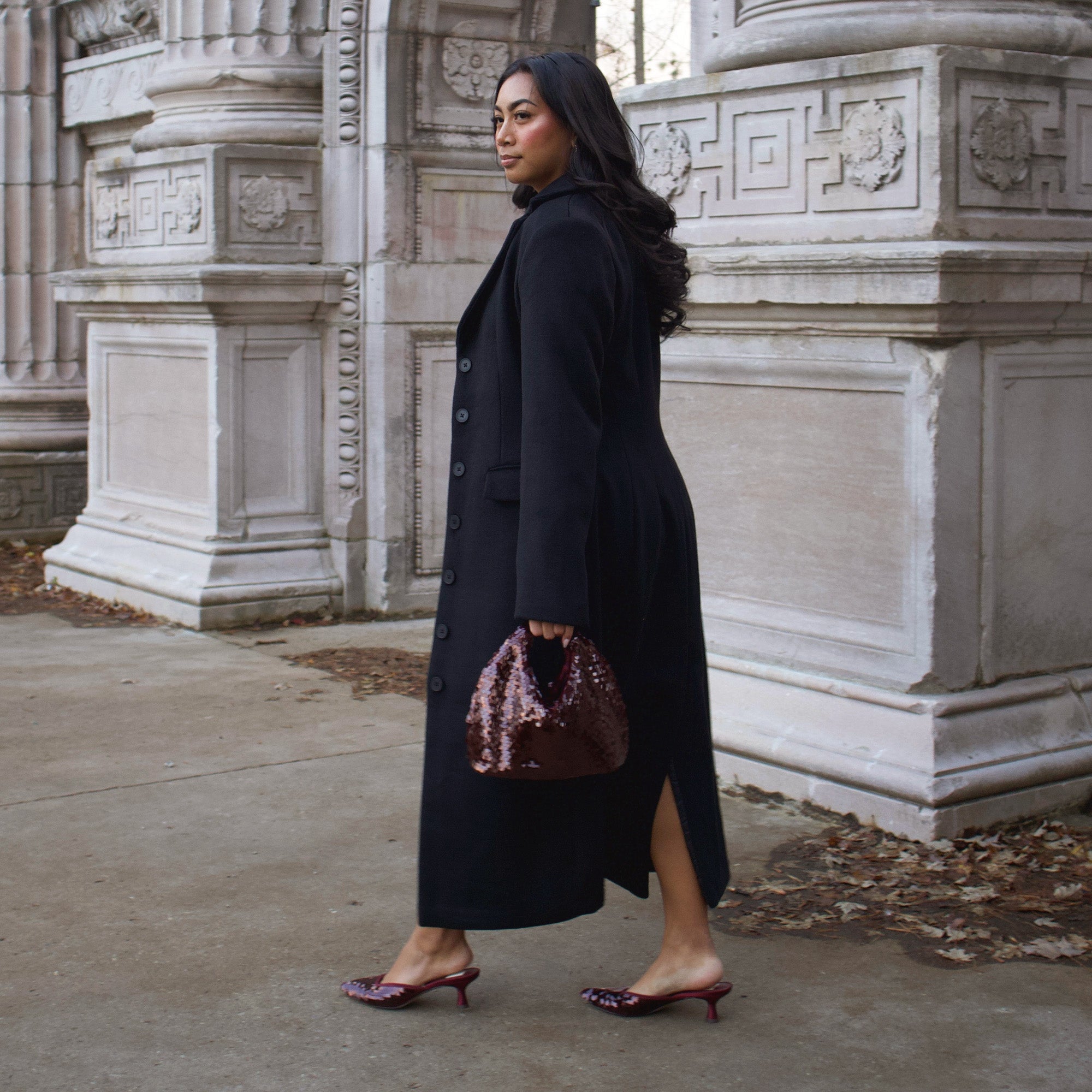 Dolce Vita SHOES | Cleo Cranberry Sequin Heels