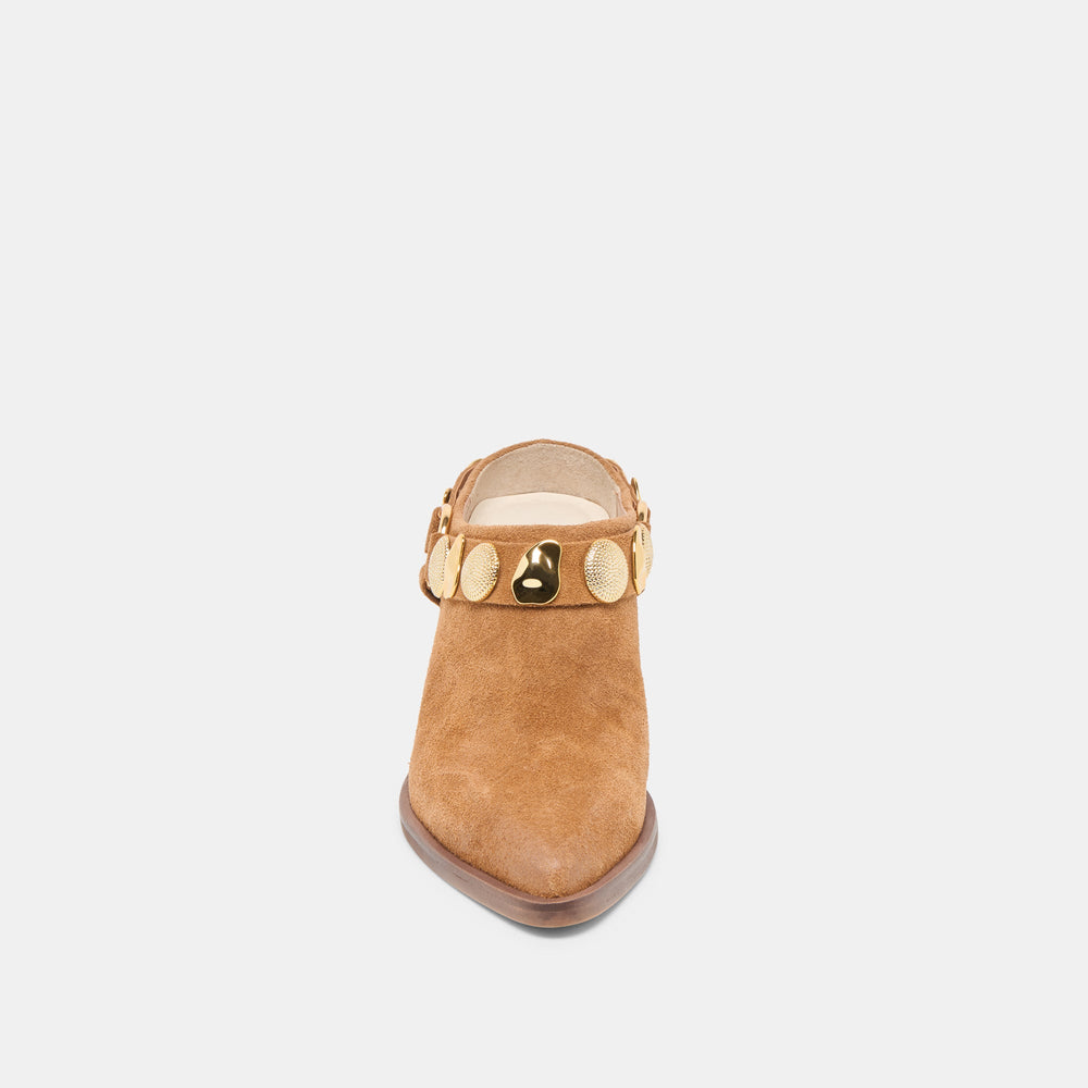 Dolce Vita SHOES | Kanyon Brown Suede Heels