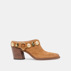 Dolce Vita SHOES | Kanyon Brown Suede Heels