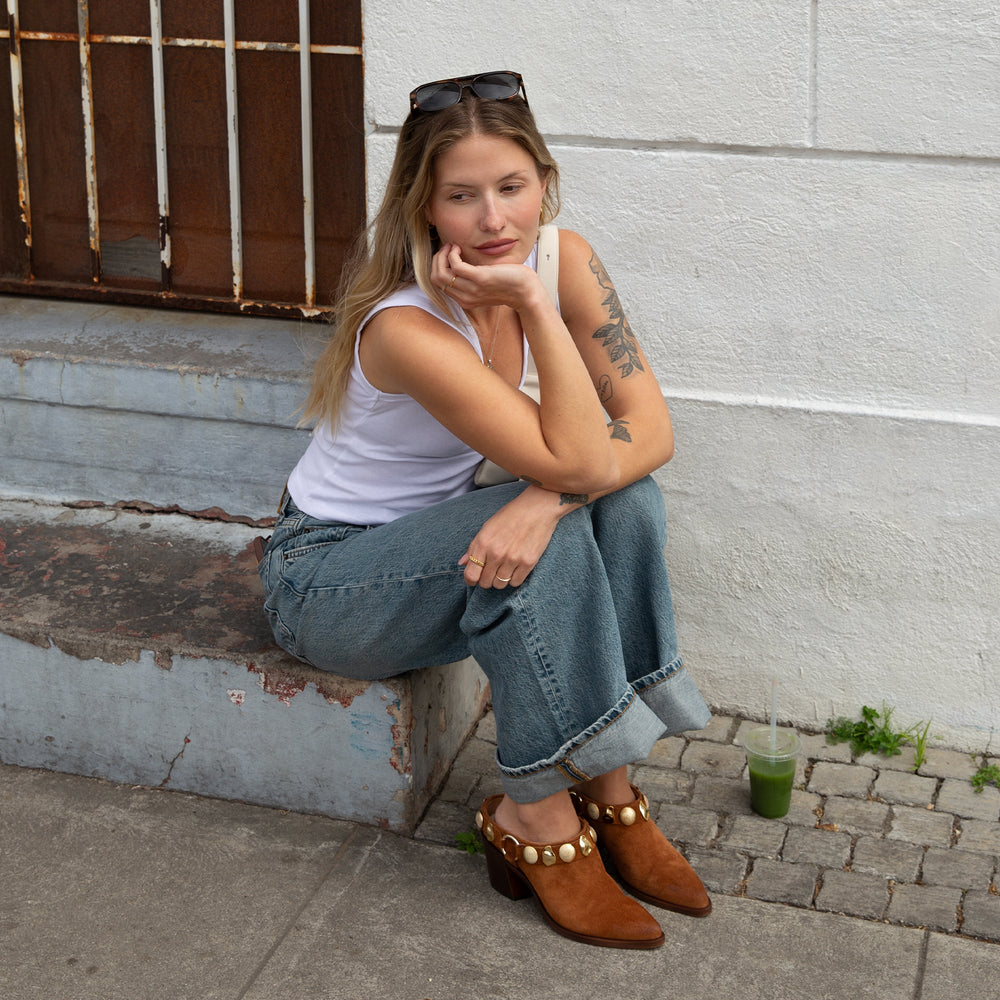 Dolce Vita SHOES | Kanyon Brown Suede Heels