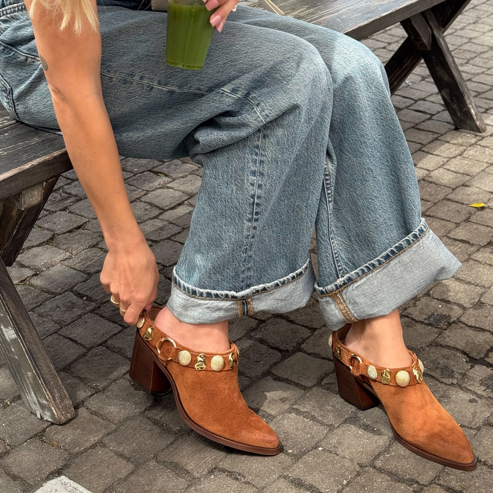 Dolce Vita SHOES | Kanyon Brown Suede Heels
