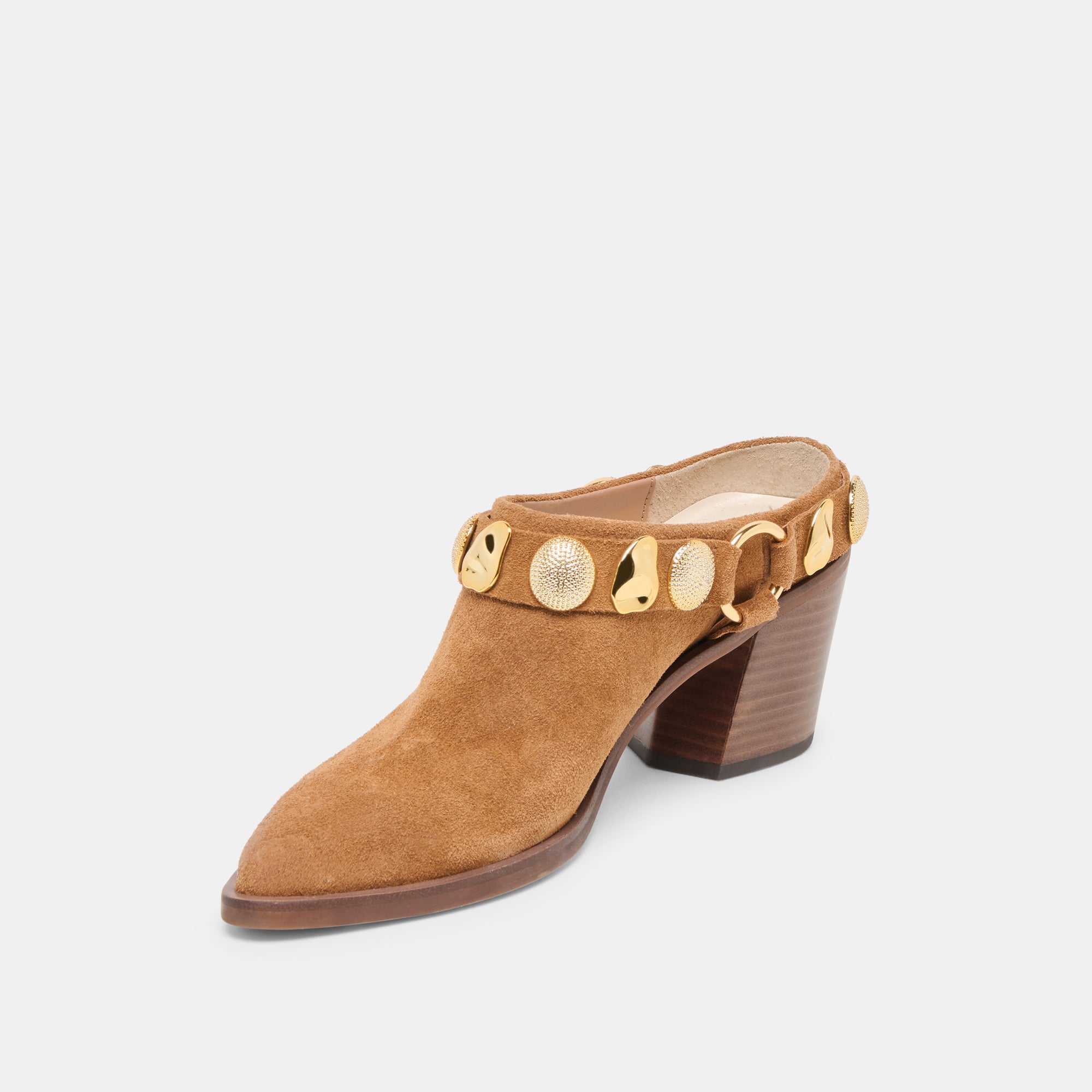 Dolce Vita SHOES | Kanyon Brown Suede Heels