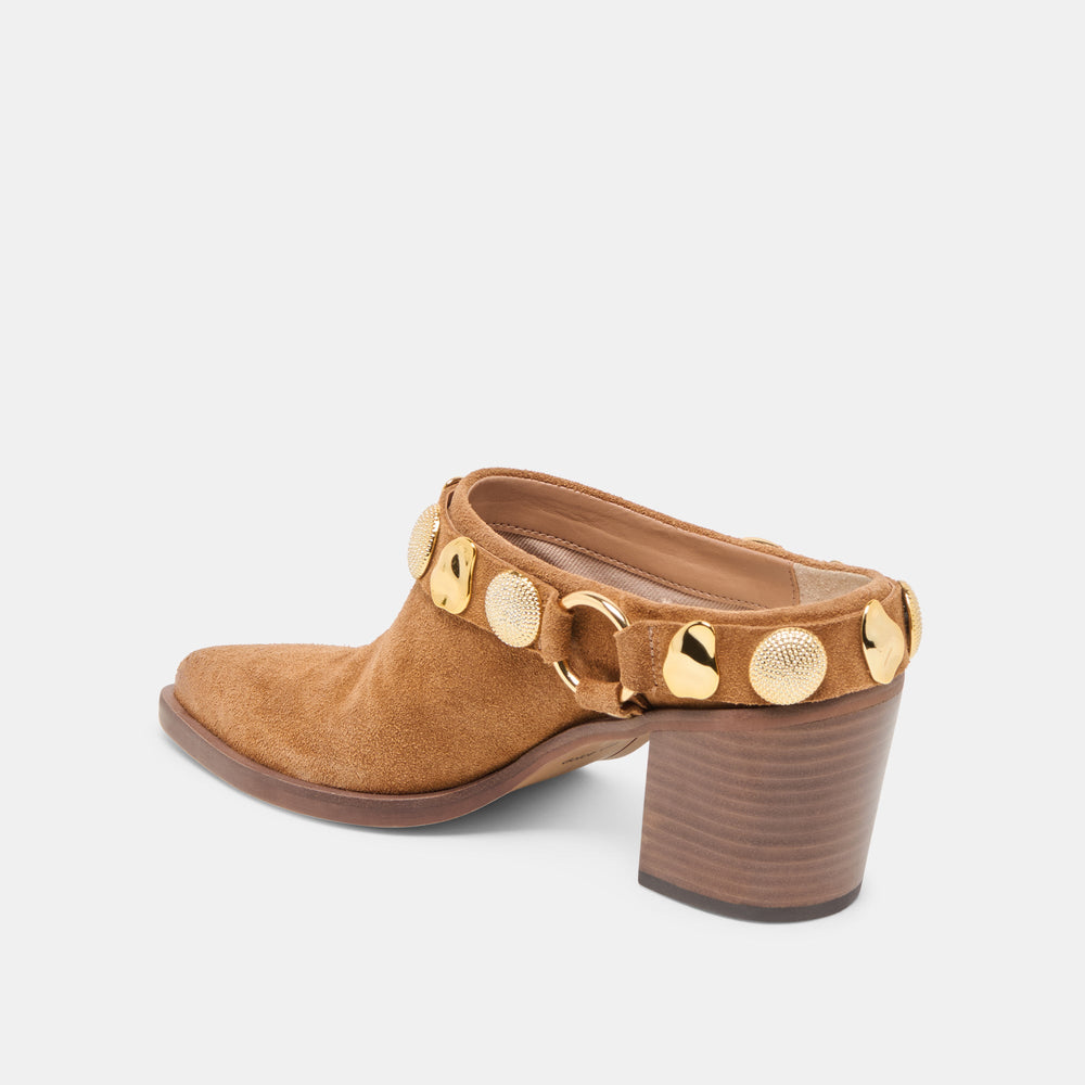 Dolce Vita SHOES | Kanyon Brown Suede Heels