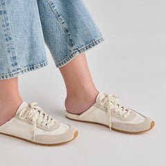 Dolce Vita SHOES | Daris White Nylon Sneakers