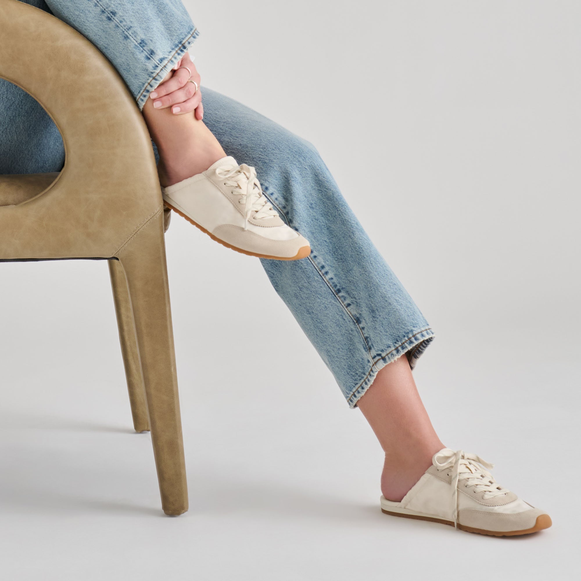 Dolce Vita SHOES | Daris White Nylon Sneakers