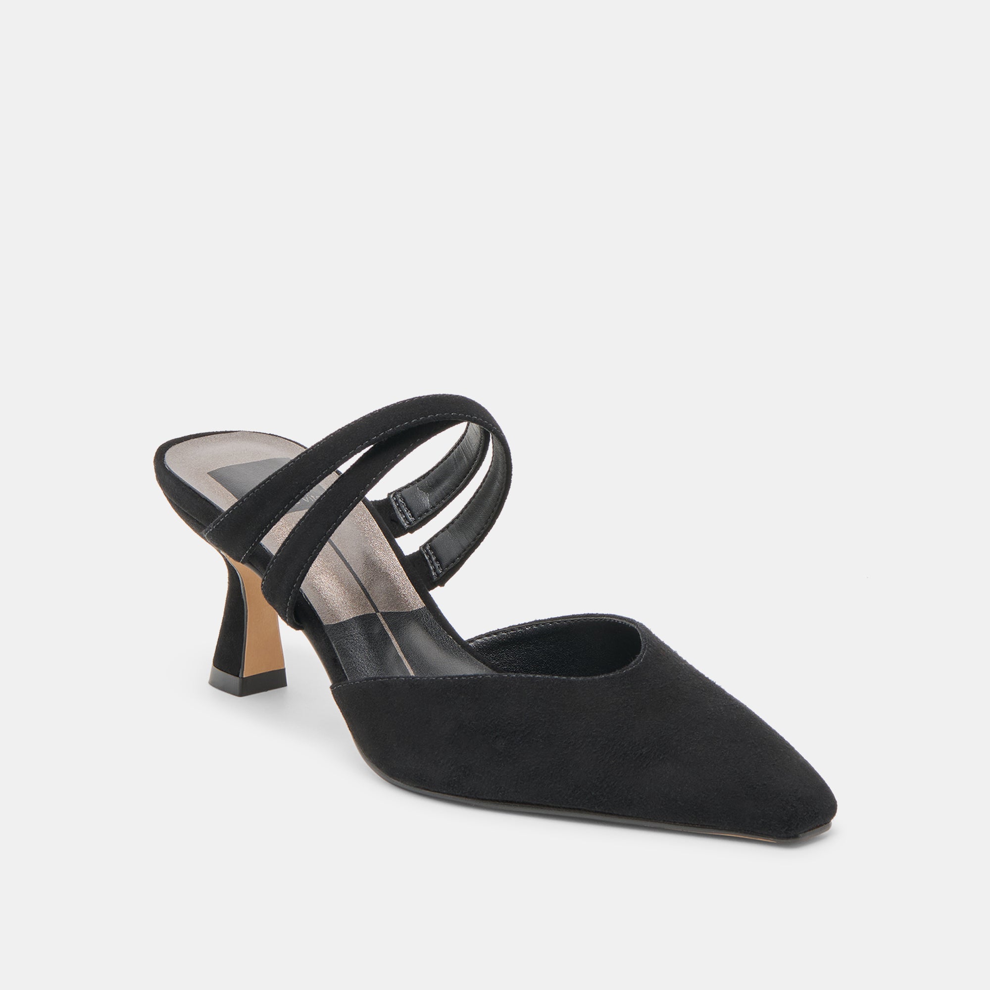 Dolce Vita SHOES | Linore Onyx Suede Heels