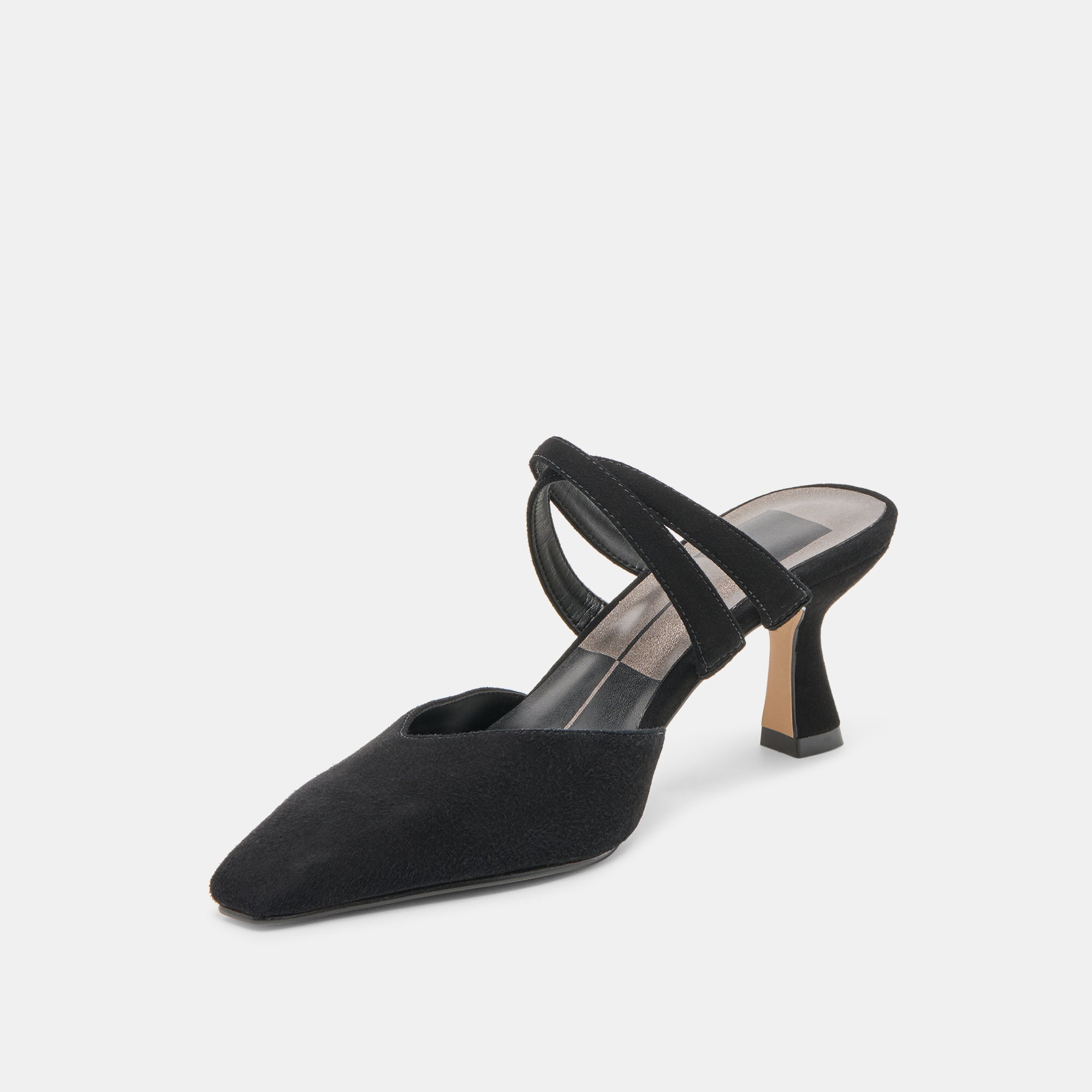 Dolce Vita SHOES | Linore Onyx Suede Heels