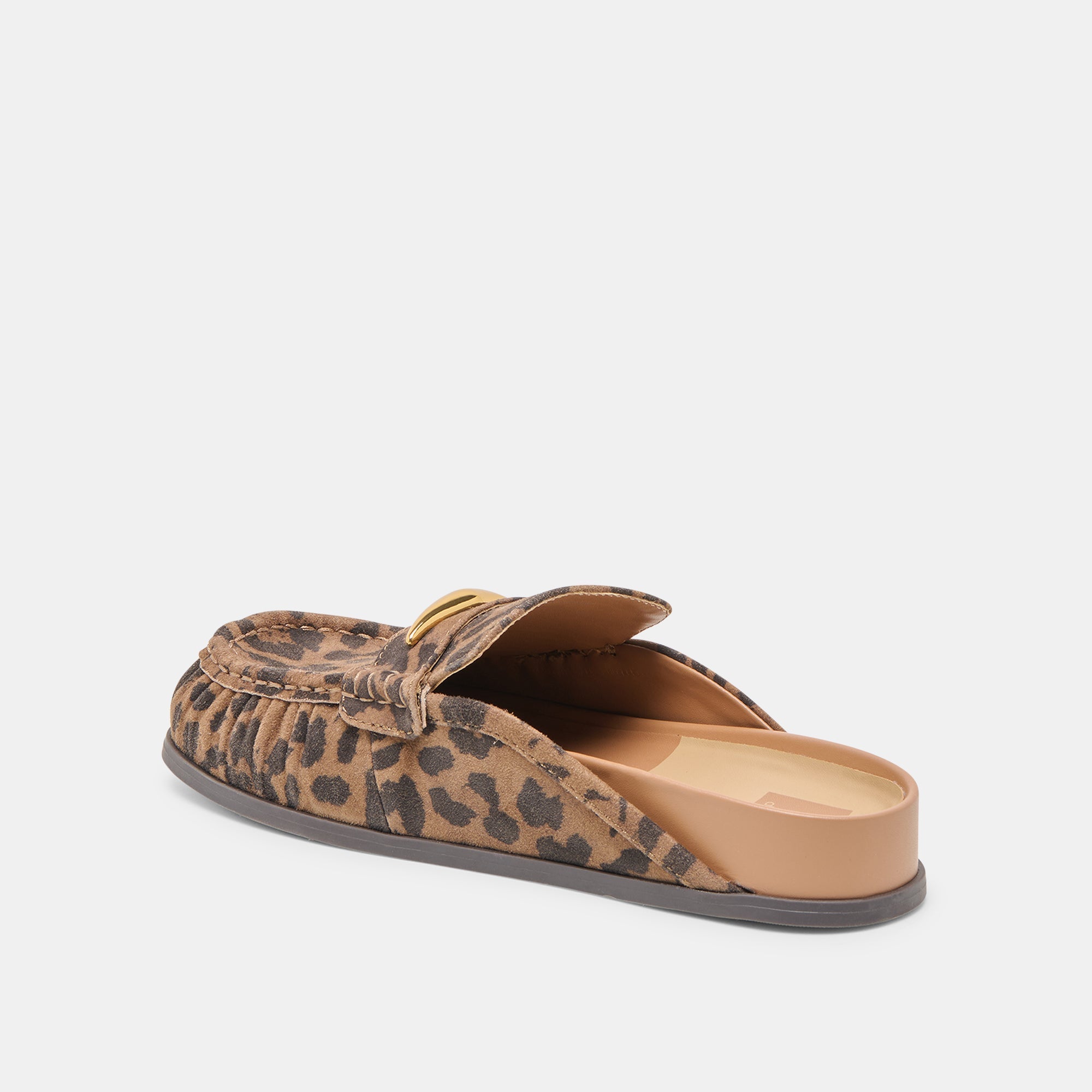 Dolce Vita SHOES | Jodero Brown Leopard Printed Suede Flats