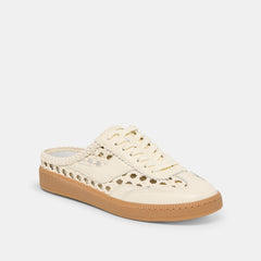 Dolce Vita SHOES | Notice Slide Woven Off White Woven Stella Sneakers
