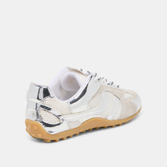 Dolce Vita SHOES | Myles Silver Multi Leather Sneakers