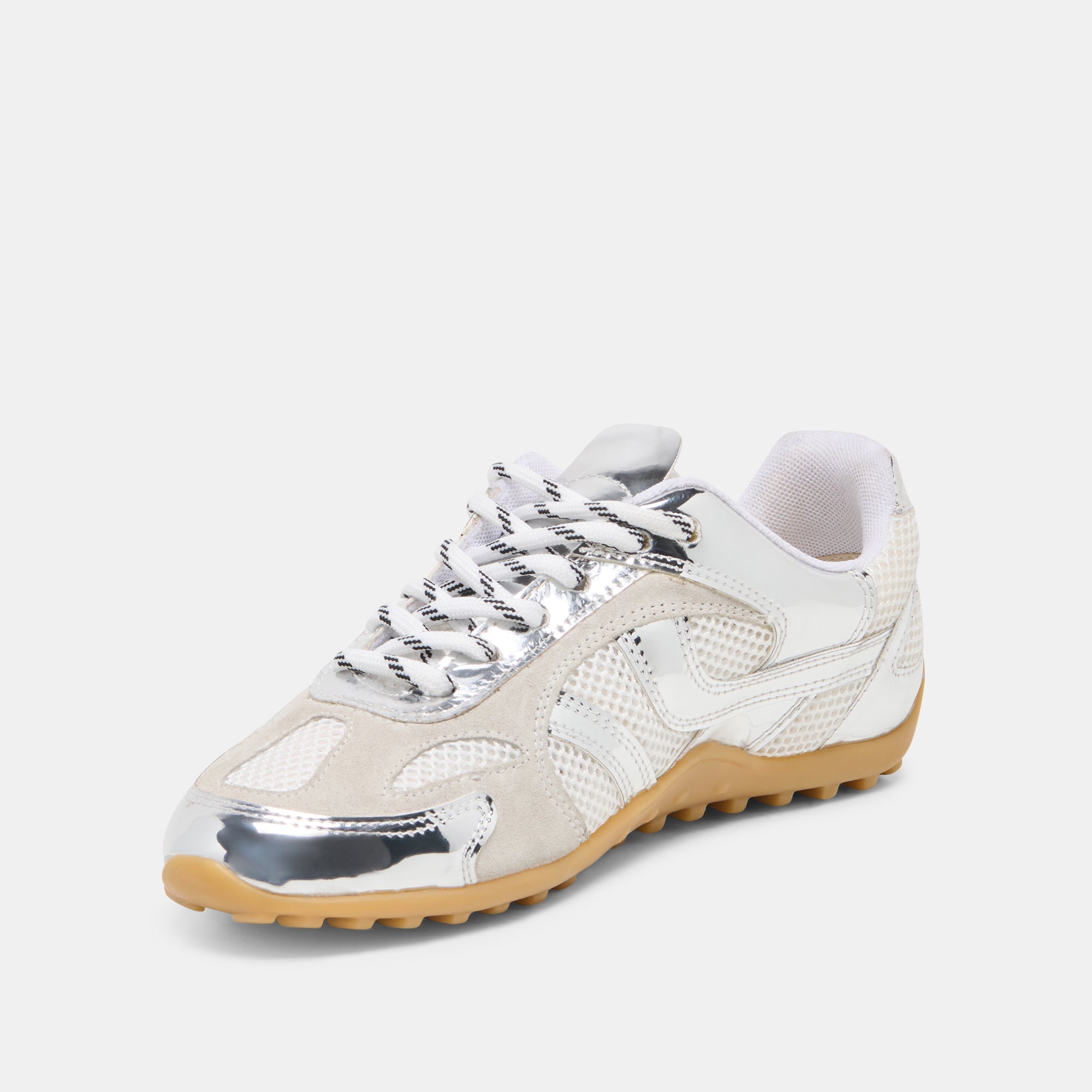 Dolce Vita SHOES | Myles Silver Multi Leather Sneakers