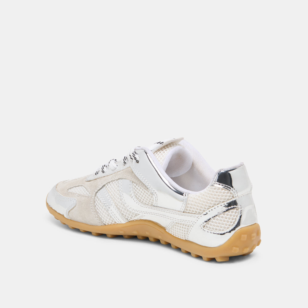 Dolce Vita SHOES | Myles Silver Multi Leather Sneakers