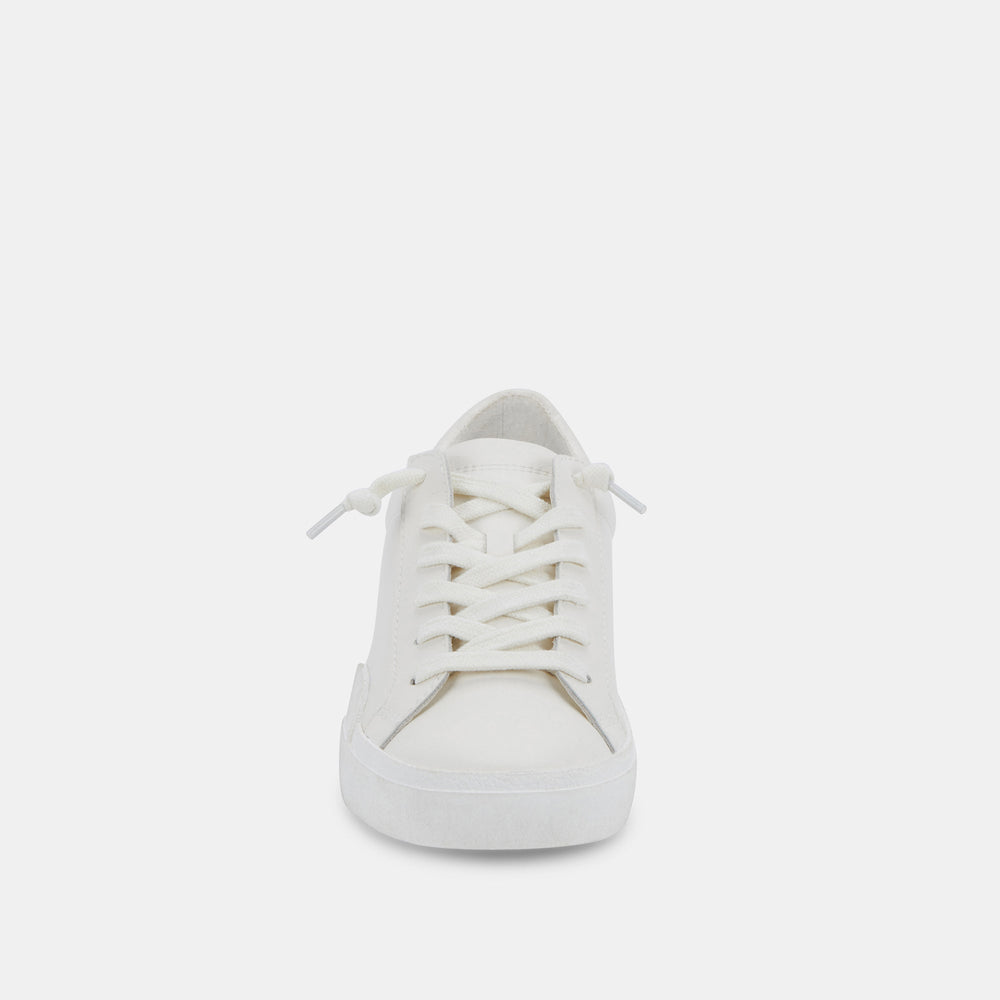 Dolce Vita SHOES | Zina 306 Sneakers White Recycled Leather | White Leather Sneakers
 – Dolce Vita