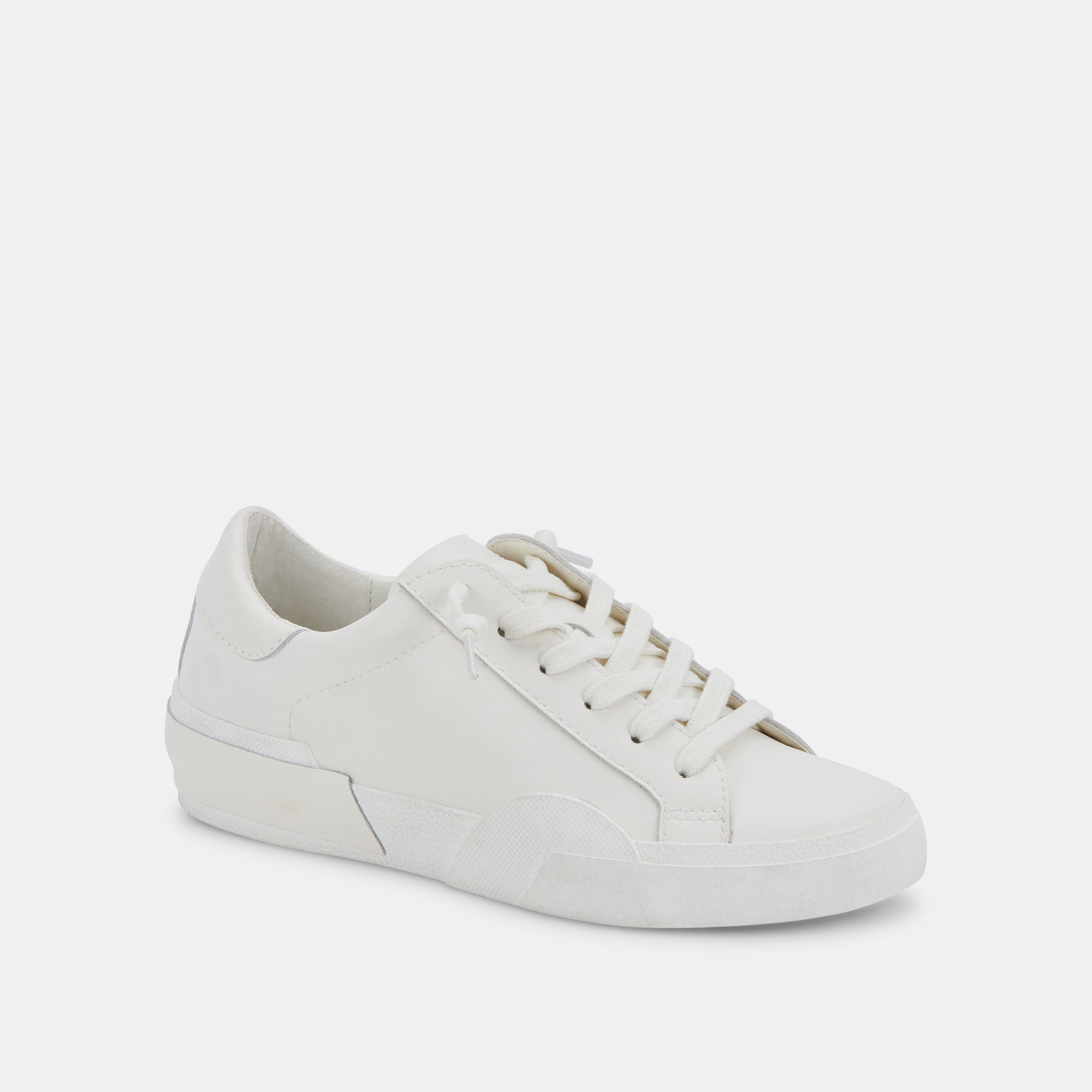 Dolce Vita SHOES | Zina 306 Sneakers White Recycled Leather | White Leather Sneakers
 – Dolce Vita