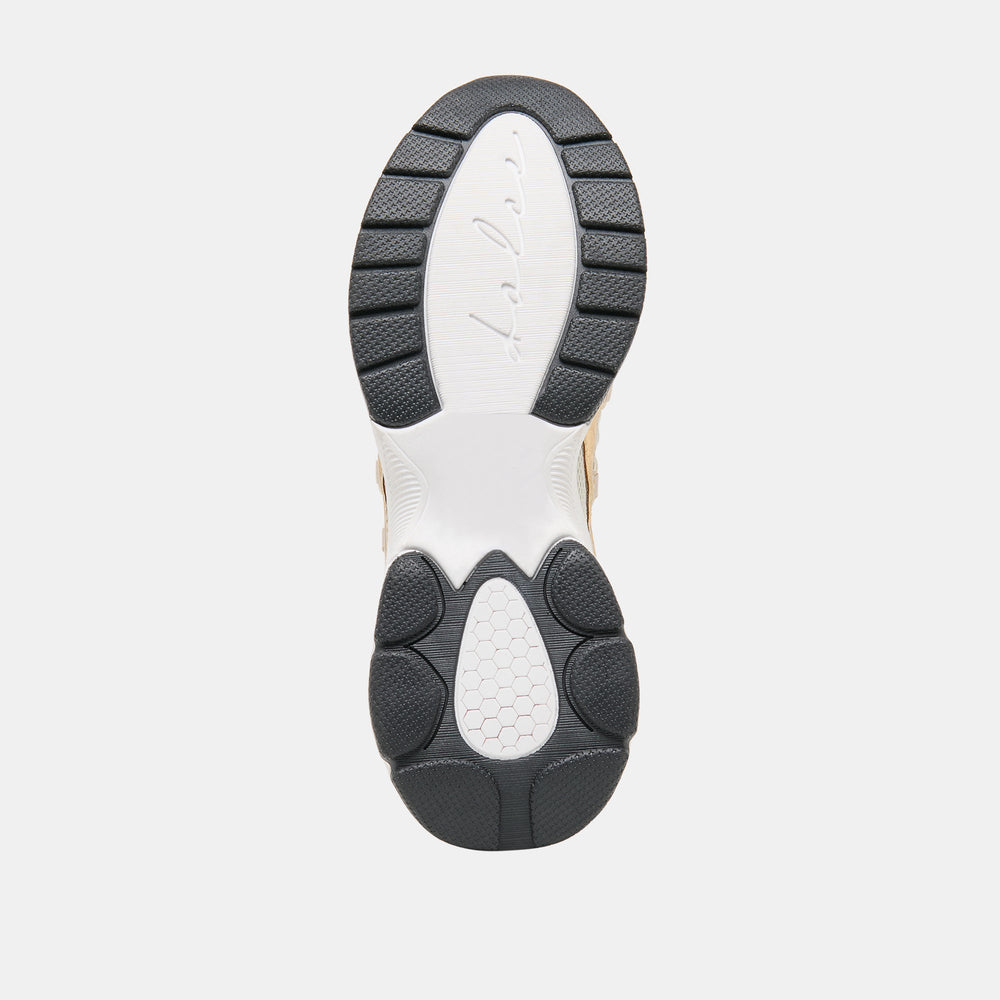 Dolce Vita SHOES | Selmar Silver Gold Leather Sneakers