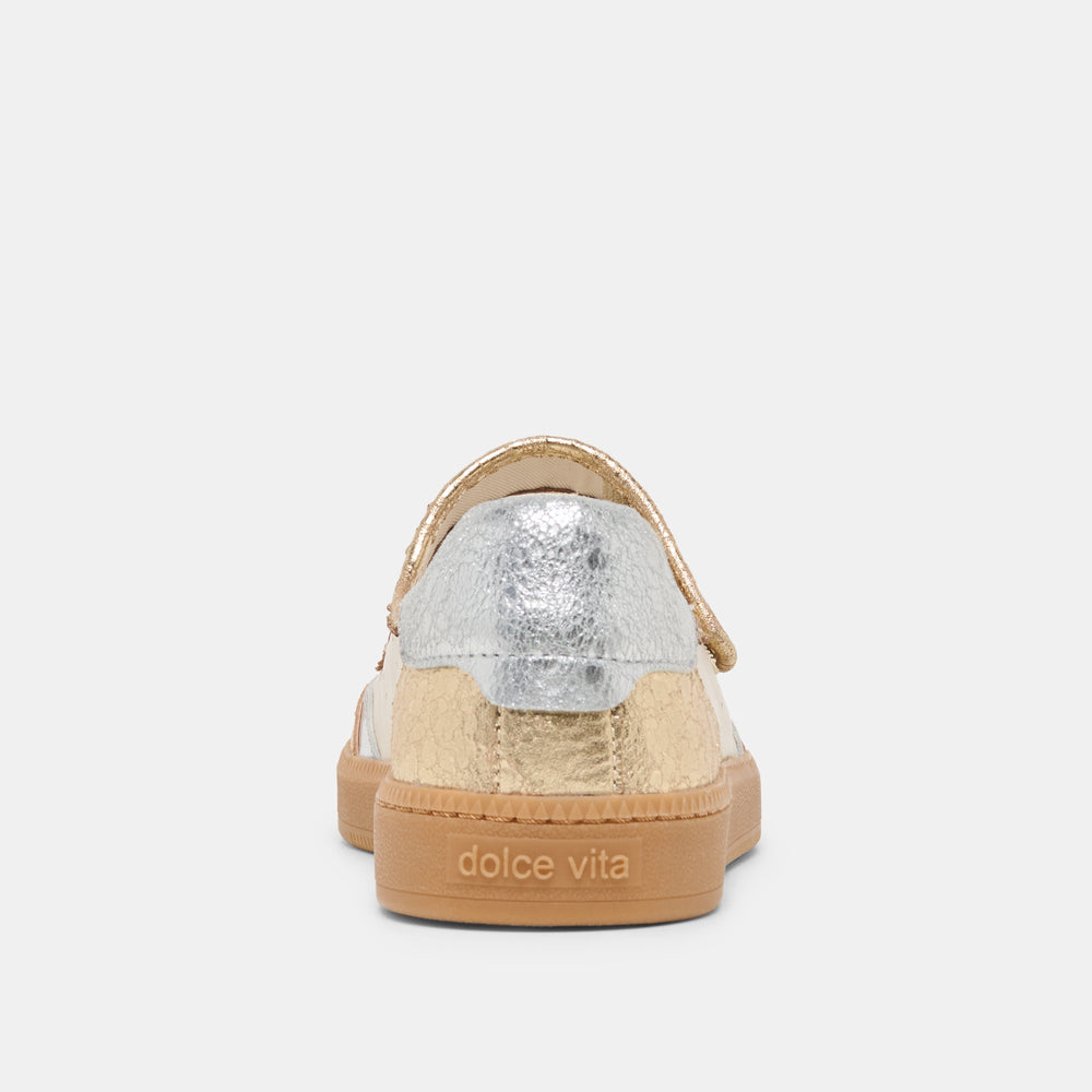 Dolce Vita SHOES | NANET Metallic Multi Leather Mary-Jane Sneakers