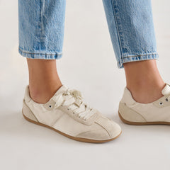 Dolce Vita SHOES | Dakoda Off White Satin Sneakers