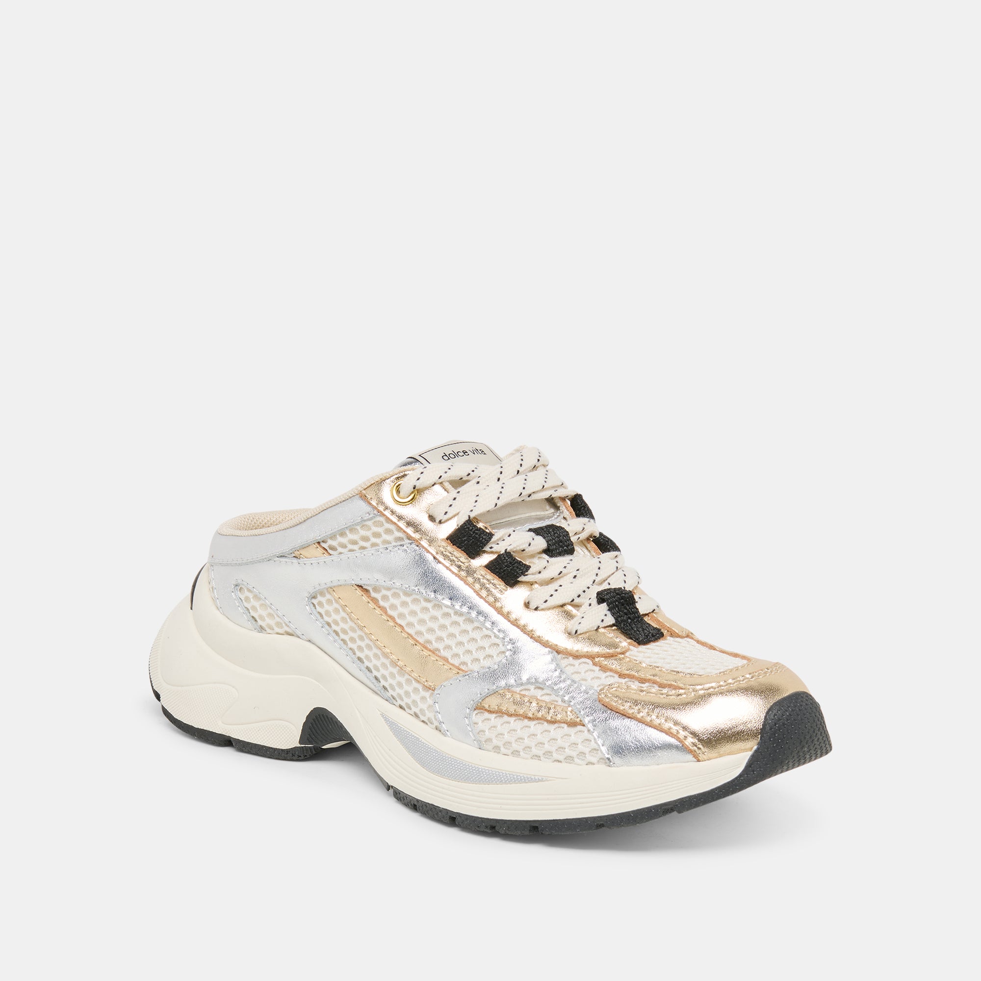 Dolce Vita SHOES | SWAYZY Metallic Multi Leather Platform Slip-on Sneakers