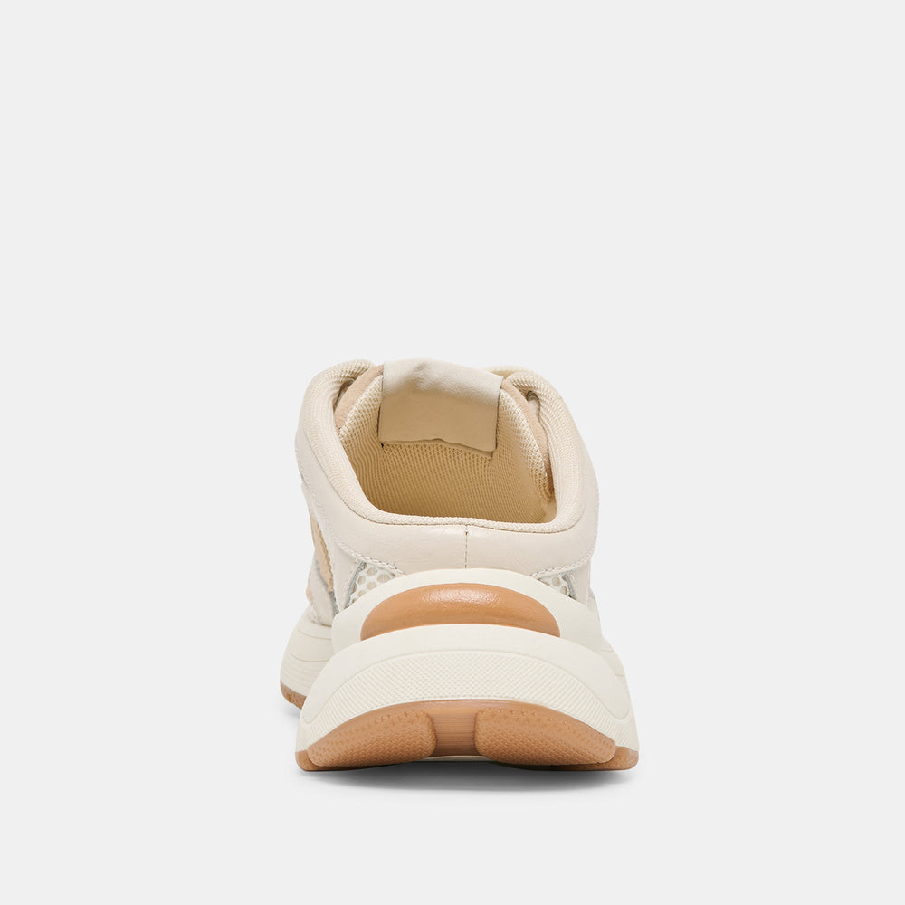 Dolce Vita SHOES | SWAYZY Ivory Multi Suede Platform Slip-on Sneakers