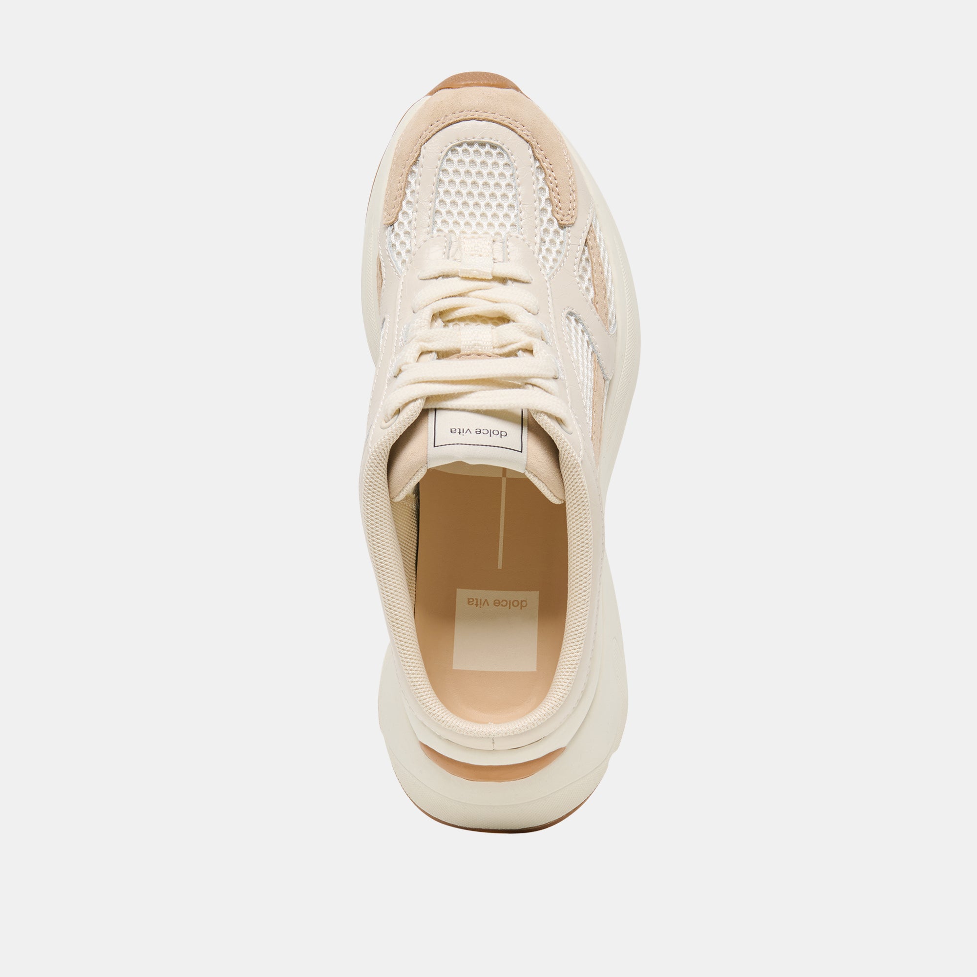 Dolce Vita SHOES | SWAYZY Ivory Multi Suede Platform Slip-on Sneakers