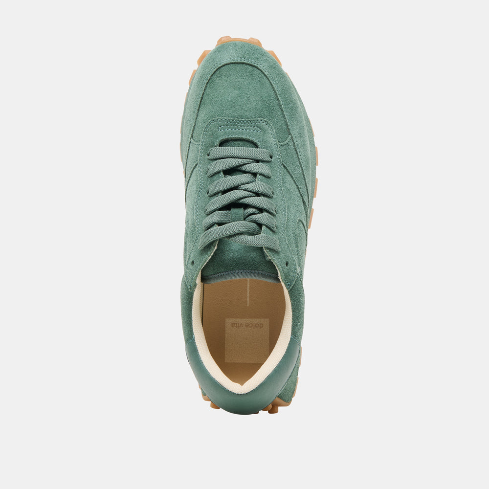 Dolce Vita SHOES | Tricia Dk Green Suede Sneakers