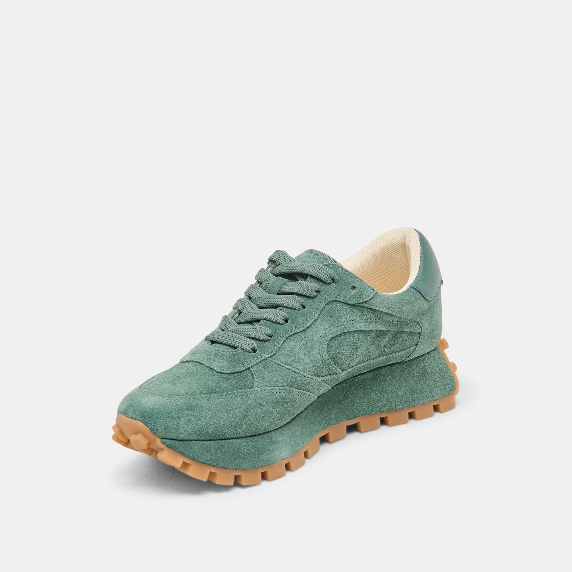 Dolce Vita SHOES | Tricia Dk Green Suede Sneakers