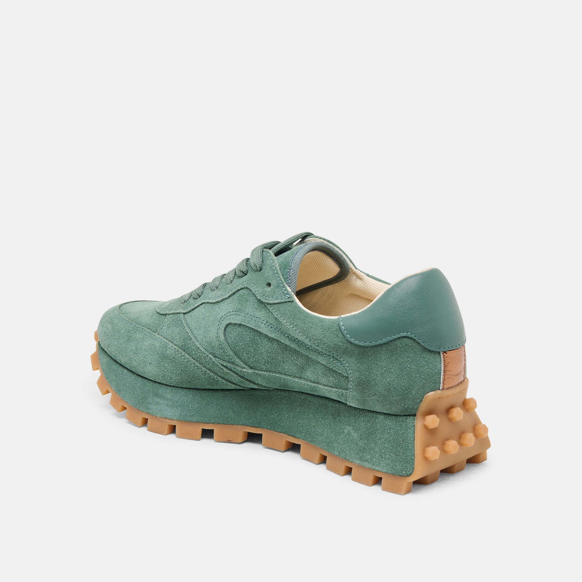 Dolce Vita SHOES | Tricia Dk Green Suede Sneakers